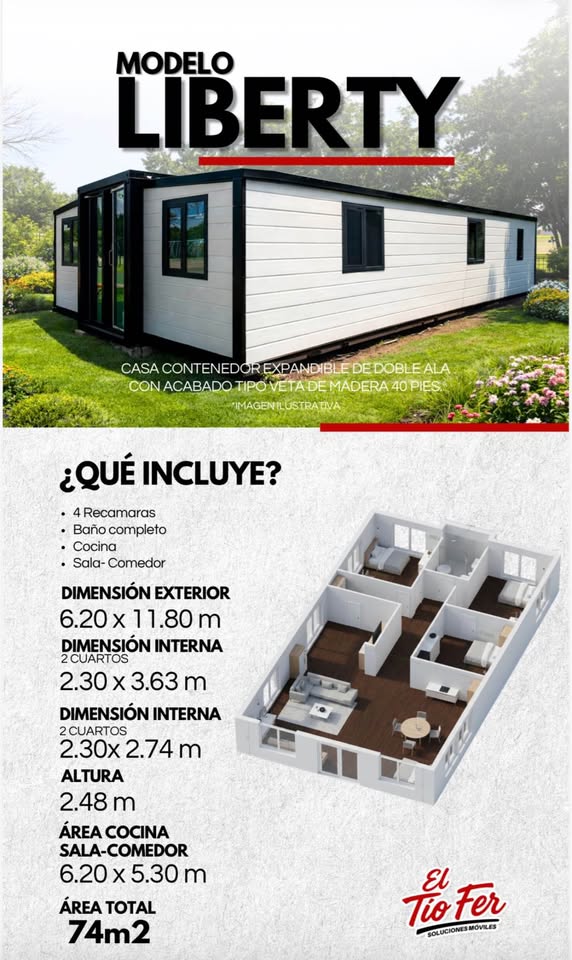 LIBERTY 72 m² — foto